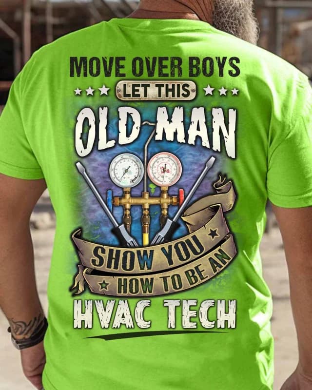 Move Over Boys, The HVAC Tech Old Man Is Here